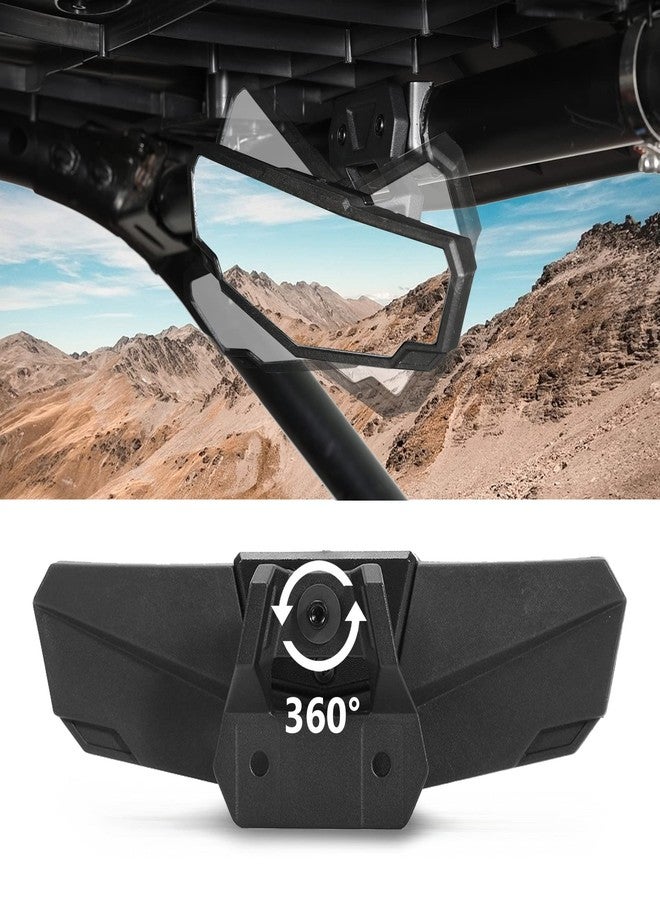 A & UTV PRO Rear View Mirror for 2024-2026 Polaris RZR XP 1000, Center Convex RearView Mirror UTV for 2020-2024 RZR PRO XP 4, 2022-2024 RZR Pro R/Turbo R 4 Accessories, Replace #2883763 - Image 3